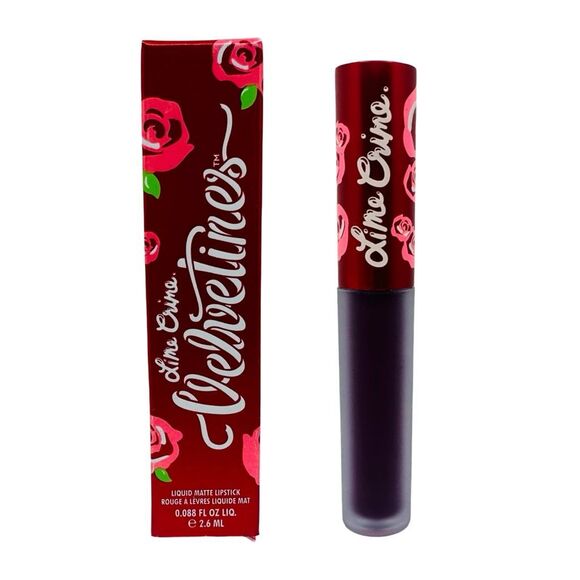 Lime Crime Velvetines Liquid Matte Lipstick - Scandal - 0.088 fl oz / 2.6 ml - Picture 2 of 6